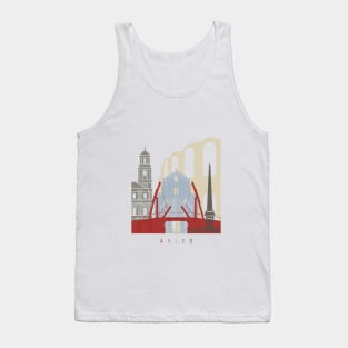 Arles skyline poster Tank Top